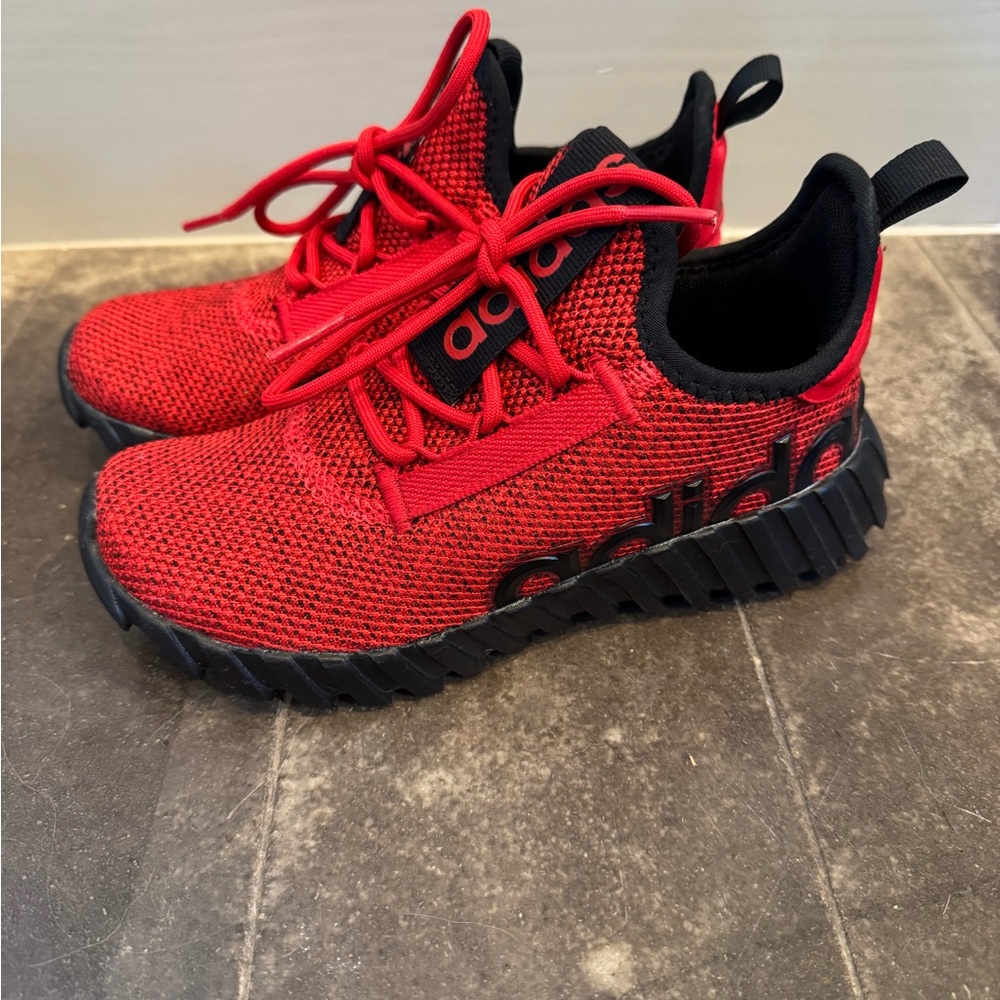 Adidas Kids Red Sneakers NWOT